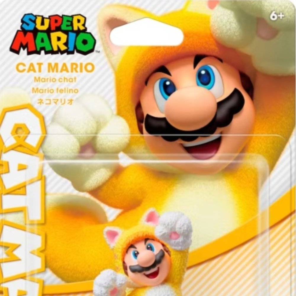 CAT MARIO AMIIBO - NEW IN BOX NEVER OPENED